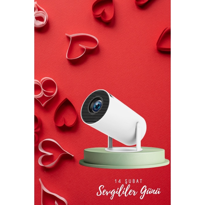 Sevgiliye Özel Hediye Ayaklı Sinema Projektörü Projeksiyon -