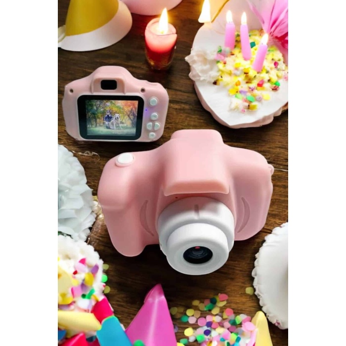 Çocuk Kamerası Profesyonel Hafif Ve Uzun Ömürlü USB Şarjlı 2.0 İnç -