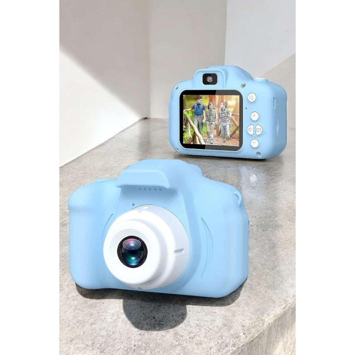 Çocuklara Özel Dijital Fotoğraf Makinesi Mini 1080P HD Kaliteli -