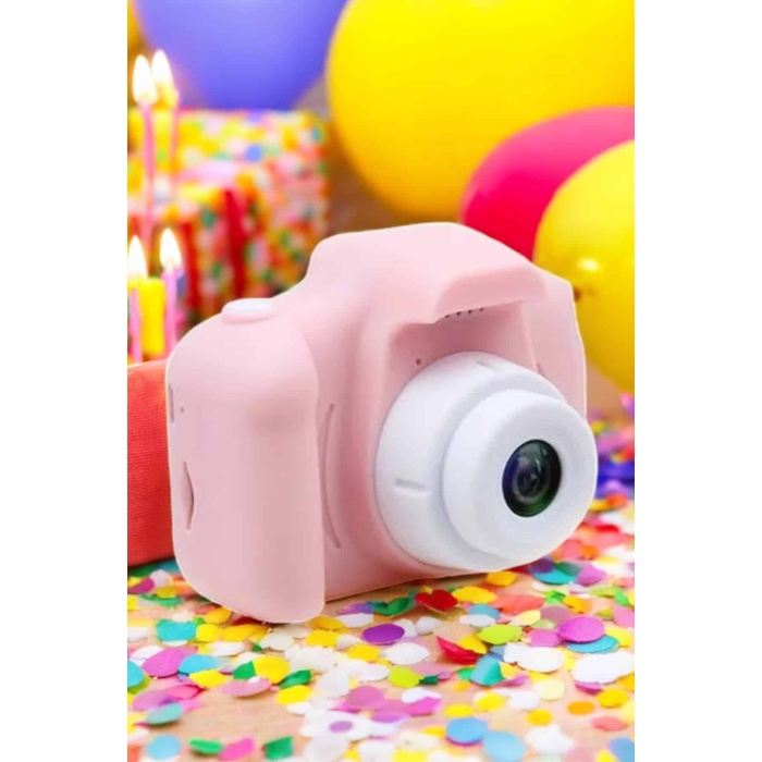 Çocuk Kamerası Dijital 1080P HD Kaliteli Mini Fotoğraf Makinesi Profesyonel -