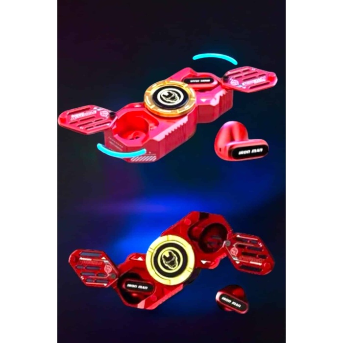 Bluetooth Kulaklık Stres Çarklı Döndürülebilir Uzun Şarj Süreli Oyuncu Kulaklığı -