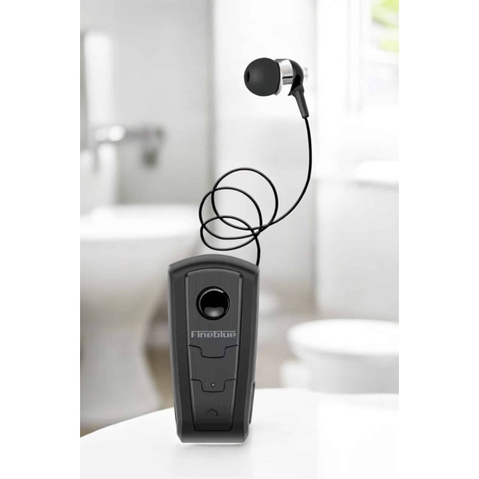 Makaralı Bluetooth Kulaklık Çağrı Cevaplama Kablolu Uzun Pil Ömrü -