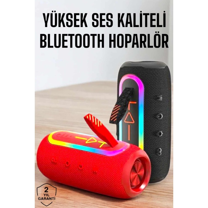 Kablosuz Bluetooth Hoparlör Uzun Pil Ömrü Taşınabilir -