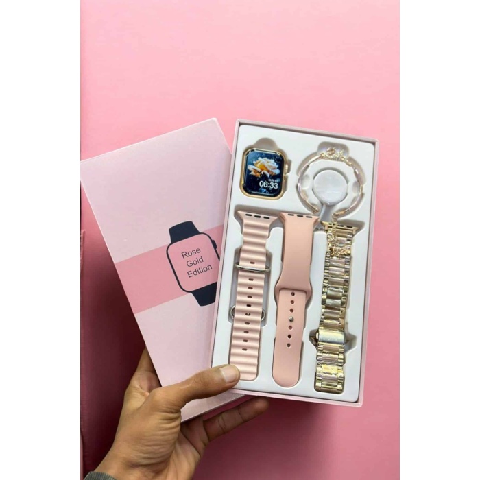 Akıllı Saat Bluetooth Bağlantılı Aksesuar Hediyeli GPS Takibi -