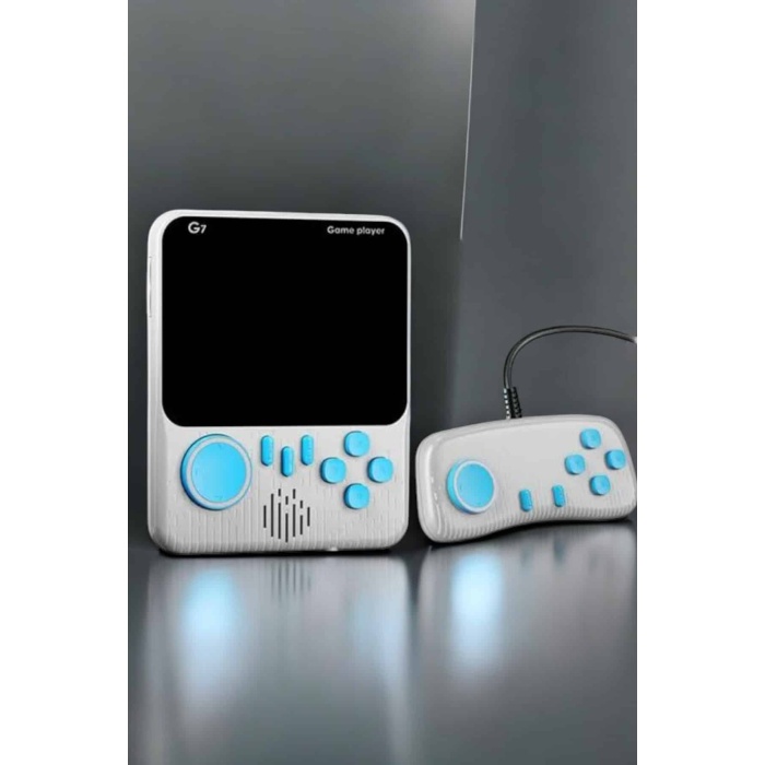 Mini Atari El Atarisi 3.5 inç Ekran Çift Konsol 666 Adet Retro Oyun Gameboy El Atarisi -