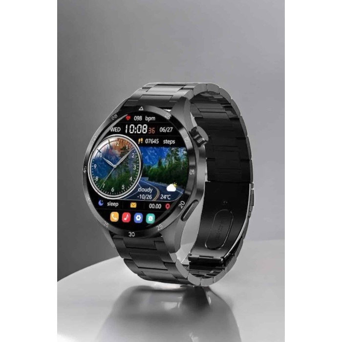 Akıllı Saat Sesli Görüşme, NFC Uyumlu, Bildirim Görme ve Uyku ve Sağlık Takibi -