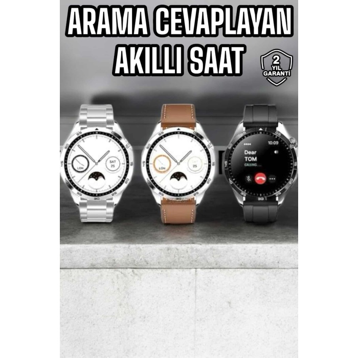 Akıllı Saat Bildirim Görme Sesli Görüşme Çoklu Kordon GPS Takibi -