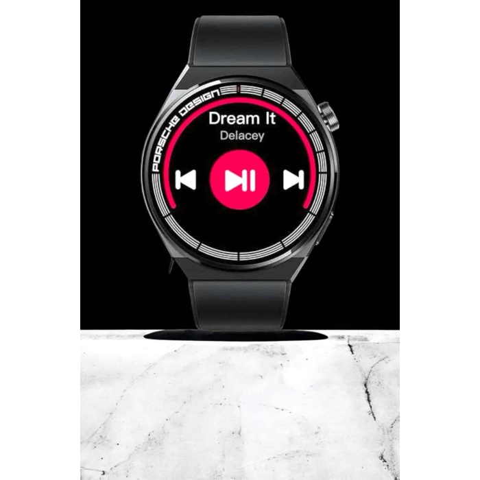 Akıllı Saat Dokunmatik Ekran Sesli Görüşme ve Bildirim Görme Sağlık Takibi -