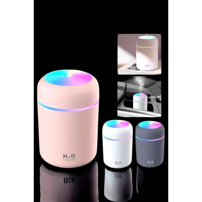Buharlı Hava Nemlendirici Aromaterapi Renk Değiştirilebilir -