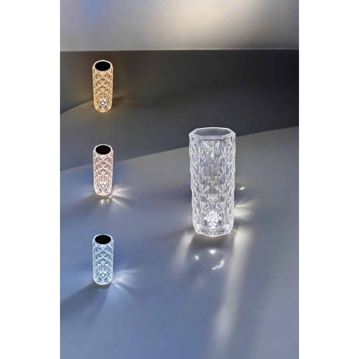Dokunmatik Kristal Gece Lambası Hediyelik -
