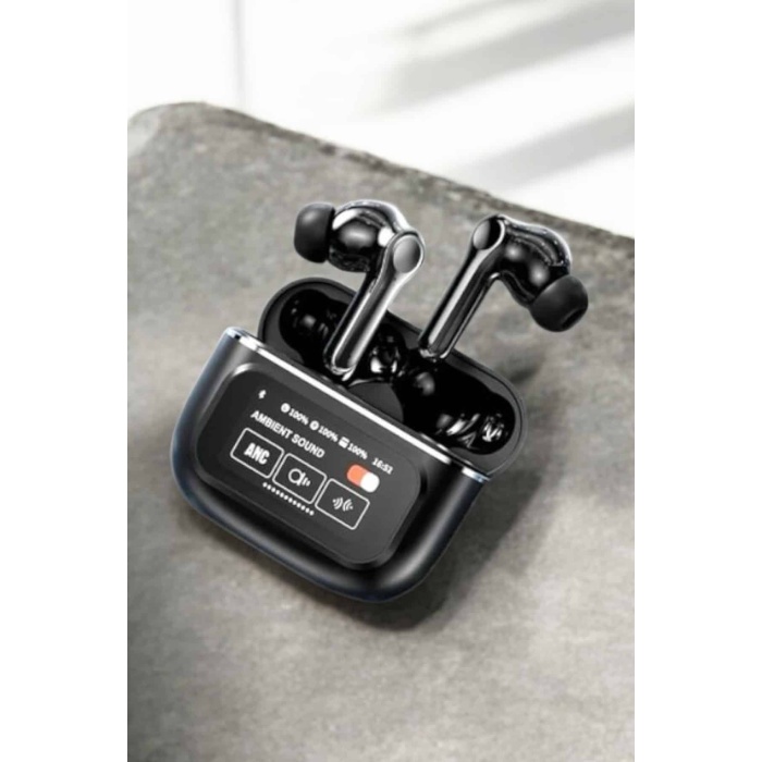 Yeni Nesil Bluetooth Kulaklık Ekranlı Yüksek Ses Kaliteli Uzun Şarj Süreli -