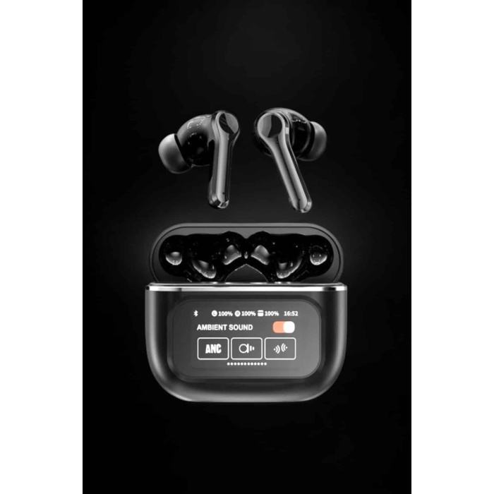 Yeni Nesil Bluetooth Kulaklık Ekranlı Yüksek Ses Kaliteli Uzun Şarj Süreli -