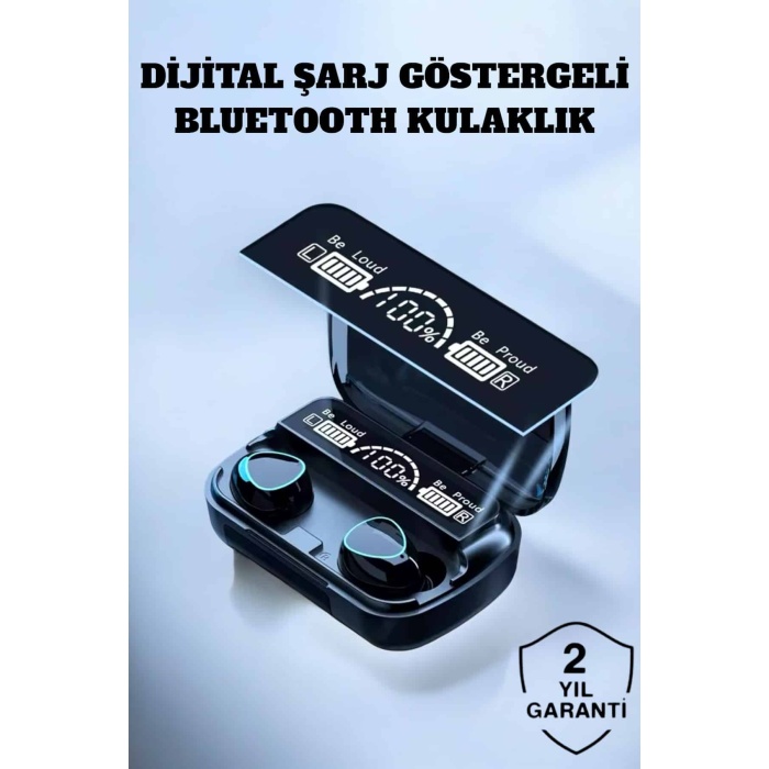 Extra Bass ve HD Ses ile Üstün Bluetooth 5.3 Kablosuz Kulaklık -