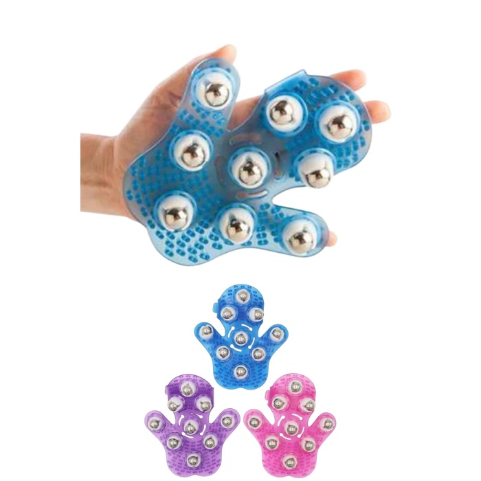 9 BİLYELİ MASAJ ELDİVENİ -