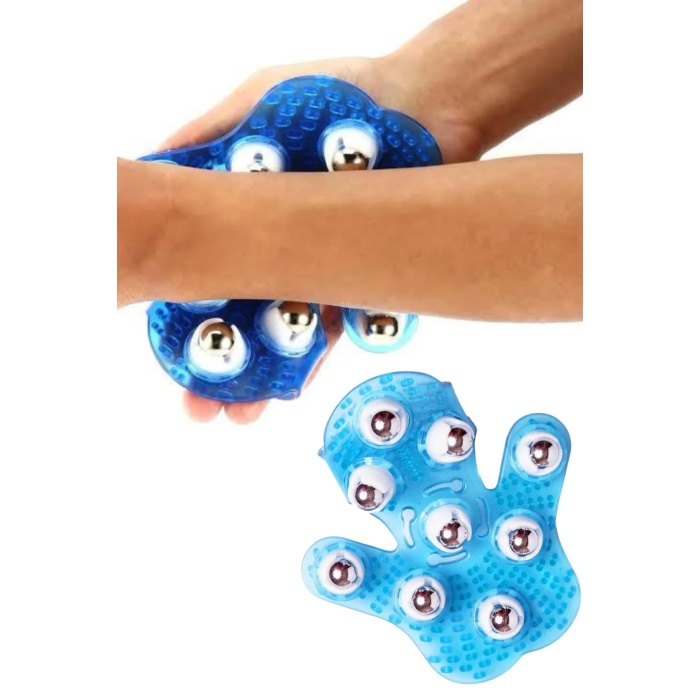 9 BİLYELİ MASAJ ELDİVENİ -