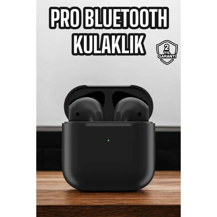 Bluetooth Kulaklık Yeni Nesil Pro Sensörlü Mikrofon Çağrı Cevaplama -