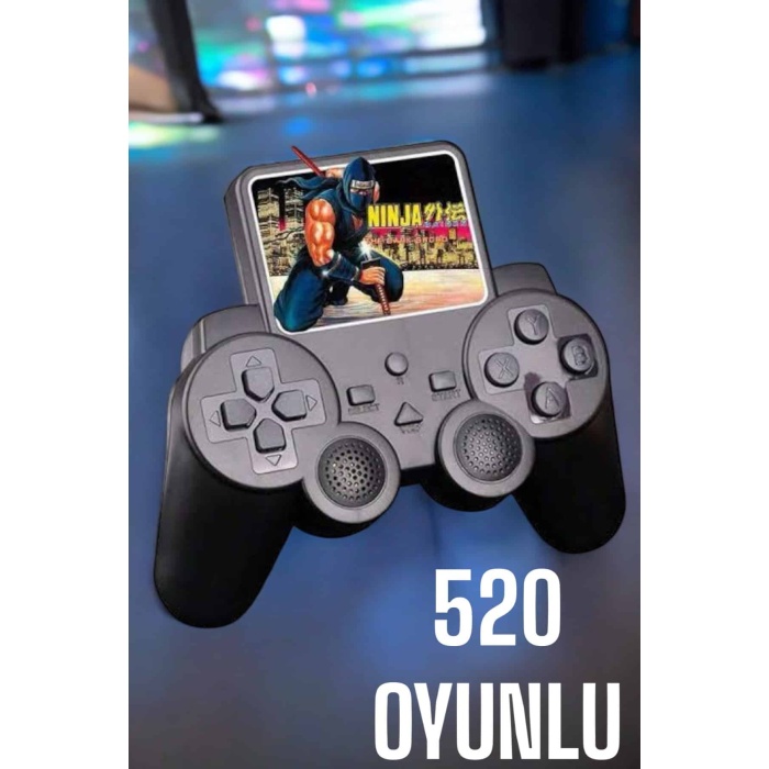 Gamepad 520 Oyunlu Ekranlı Oyun Kolu TV Uyumlu -