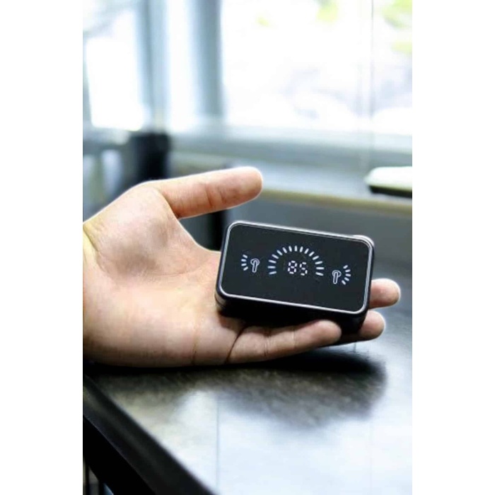 Telefon Standlı Bluetooth Kulaklık Aynalı Yüksek Ses Kaliteli -