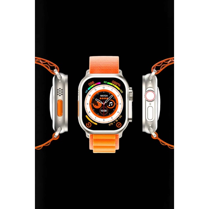 Akıllı Saat NFC ve GPS Uyumlu Uyku ve Sağlık Takibi Sesli Görüşme -