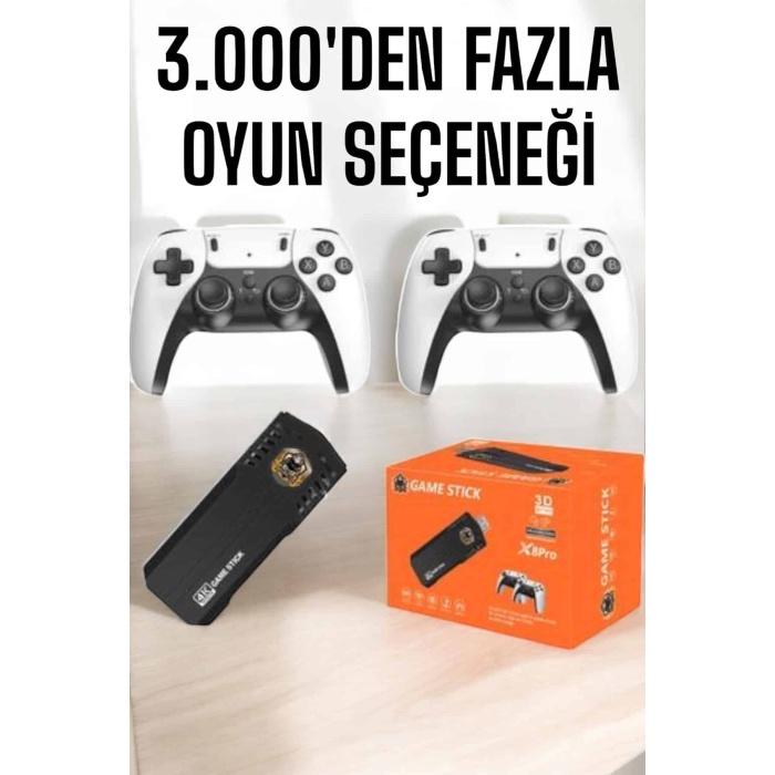 Joystick Çift Kollu Oyun Kolu Retro Oyun Yüksek Çözünürlüklü 3D Game -