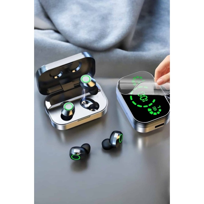 Bluetooth Kulaklık Çift Telefon Desteği ve Suya Dayanıklı Powerbankli -