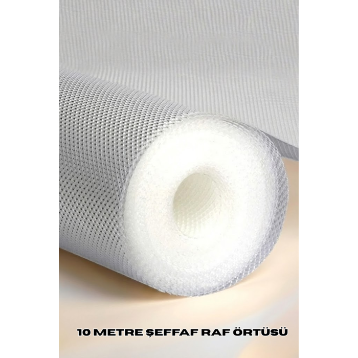 10 Metre Toz Korumalı Kaydırmaz Şeffaf Çekmece Organizeri -