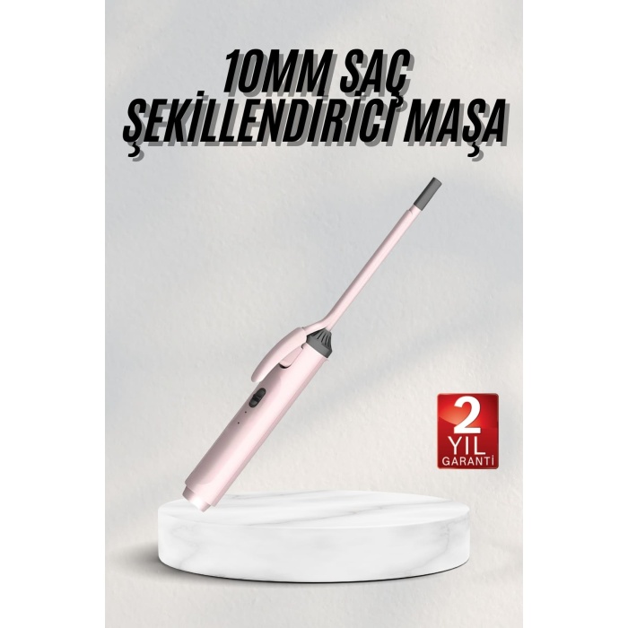 Saç Şekillendirici 10 MM Saç Maşası Seramik Kaplama -