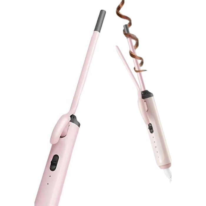 İnce Bukle 10MM Kıvırcık Saç Maşası Profesyonel Saç Şekillendirici -