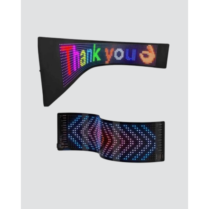 Akıllı LED Matrix Panel – USB Bağlantılı, Kaydırmalı Yazı ve Animasyon Desteği -