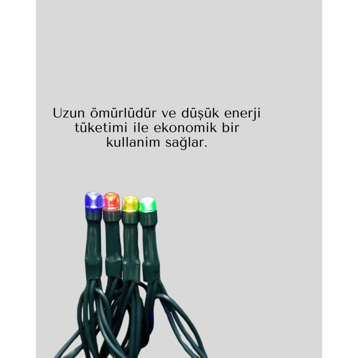 Su Geçirmez Pil Çalışan LED Perde Işık – İç ve Dış Mekan -