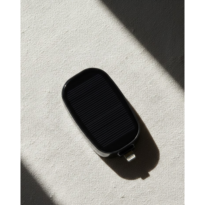 Mini Güneş Enerjili Powerbank Cep Tipi Acil Şarj Cihazı -