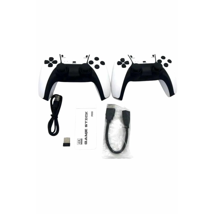 2.4 GHZ Oyun Konsolu Çift Konsol 4K Ultra Hd Game Stick -