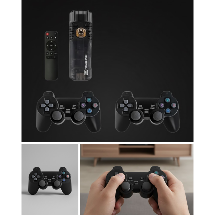 Kablosuz Retro Video Oyun Konsolu HDMI Bağlantılı 8K HDR Destekli -