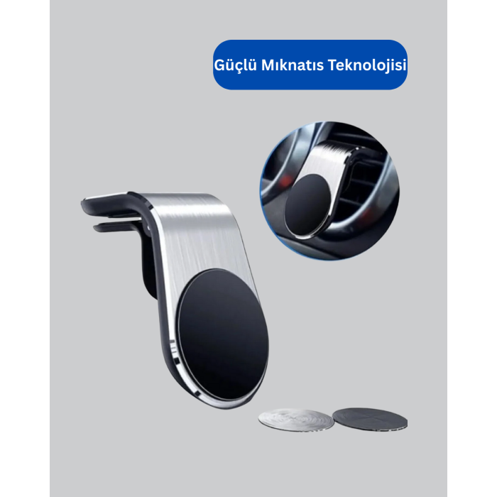 Mini Manyetikli Araç Telefon Tutucu -