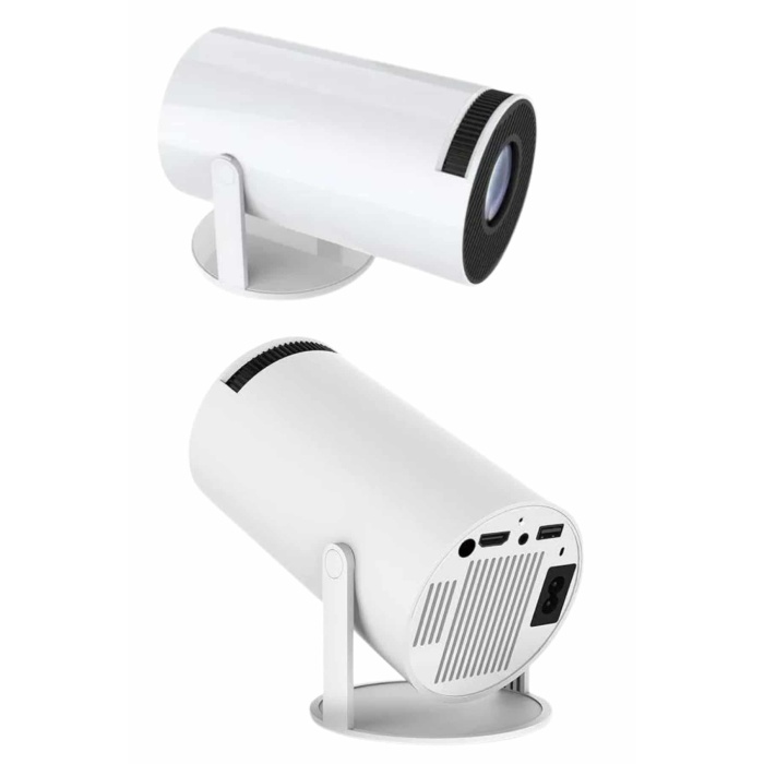 Ayaklı Projeksiyon Taşınabilir Mini Projektör Sinema Projektörü Android -