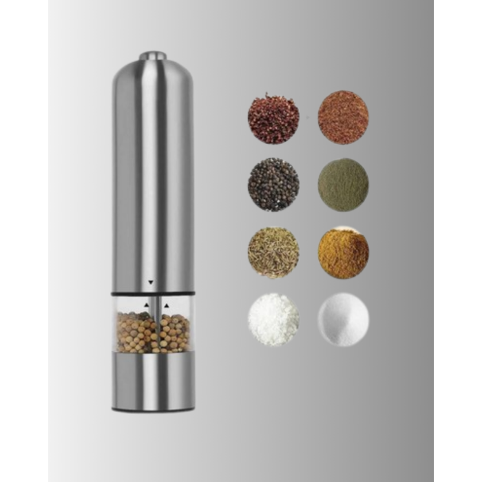 Otomatik Baharat Değirmeni Paslanmaz Gövde Ergonomik Tasarım -