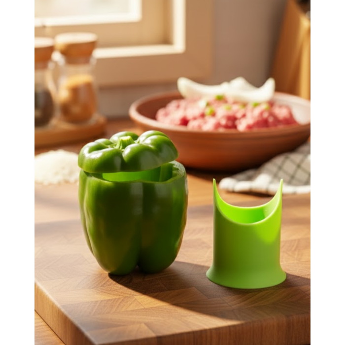 Dolmalık Biber ve Kabak İçin Çekirdek Temizleyici Mutfak Aparatı -