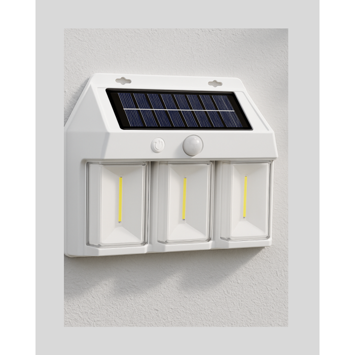 Suya Dayanıklı Solar Duvar Lambası – Akıllı Gece Sensörlü Işık -