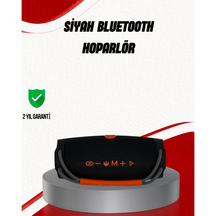 RGB LED Taşınabilir Kablosuz Hoparlör -