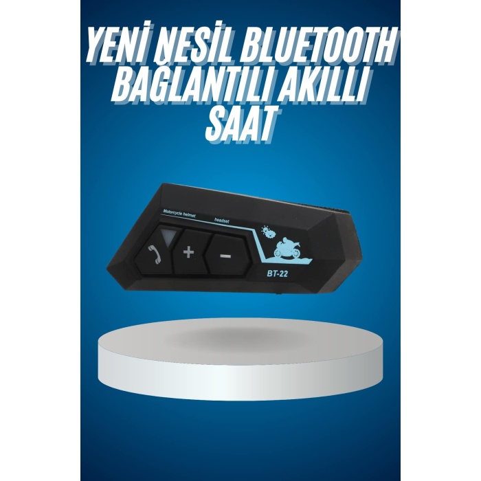 Bluetooth Kask Kulaklığı Intercom 5.0 Bluetooth Android ve İOS Uyumlu -