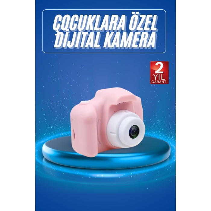 2.0 Inç Ekran Mini 1080p Hd Çocuk Kamera Dijital Fotoğraf Makinesi -