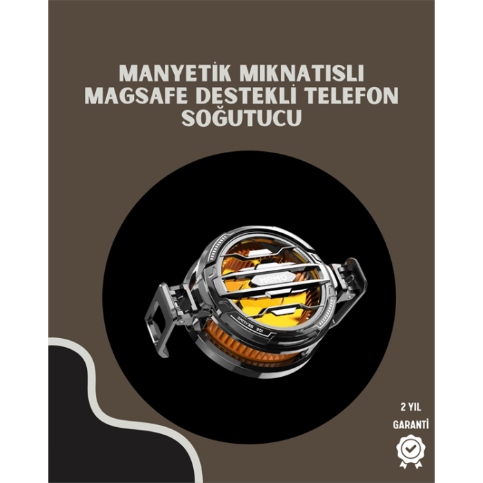 Tüm Telefonlarla Uyumlu Kompakt Soğutucu | Yüksek Performanslı Hızlı Soğutma -