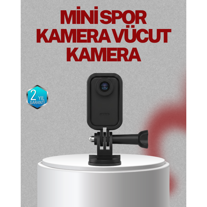 Vlog ve Sosyal Medya Çekimleri İçin Kompakt Taşınabilir Kamera -