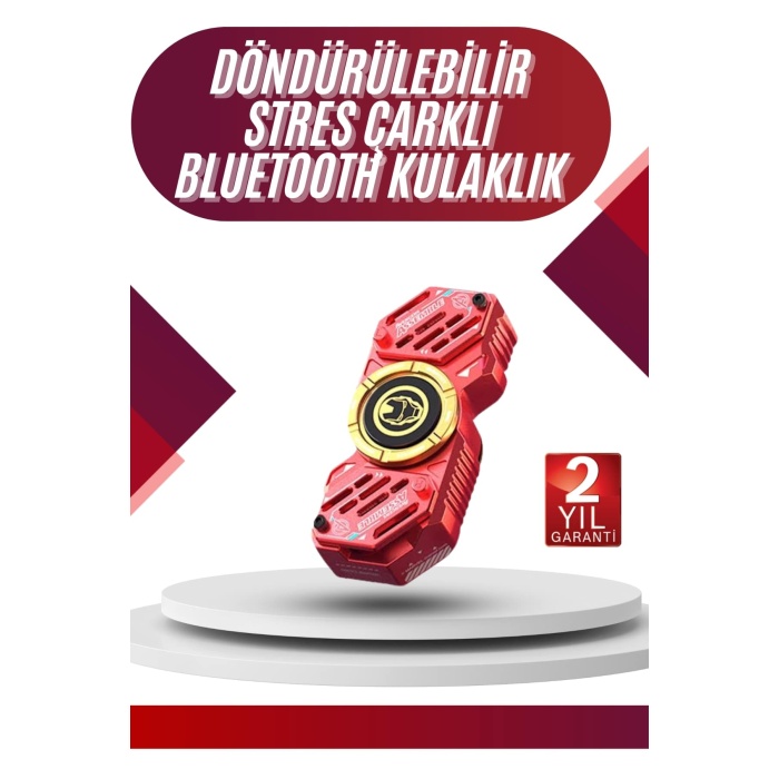 Çocuklara Özel Stres Çarklı Kablosuz Bluetooth Kulaklık ANC Özellikli -