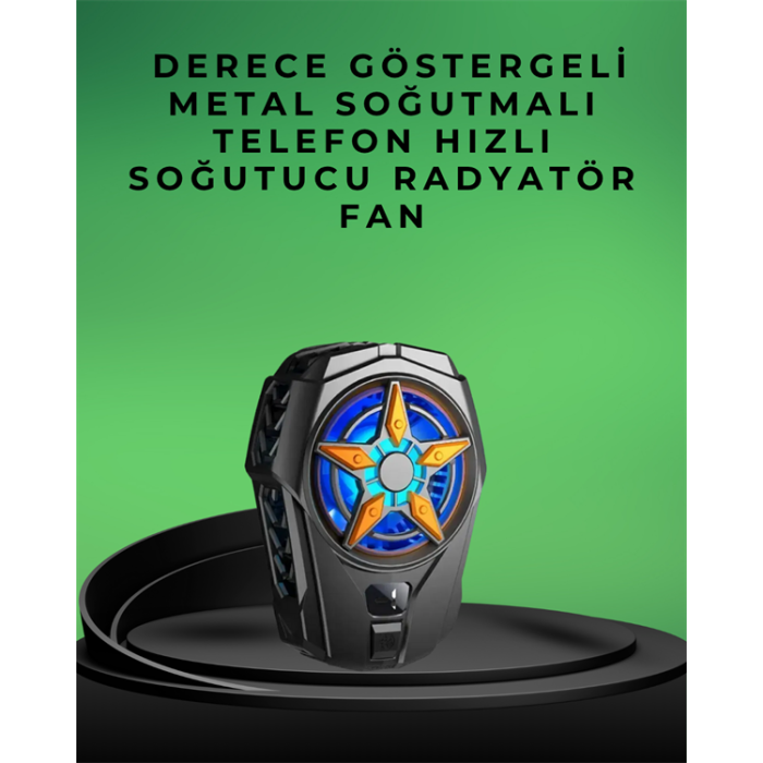 Yarı İletken Soğutmalı Mobil Fan – Akıllı Telefonlar İçin Soğutucu -
