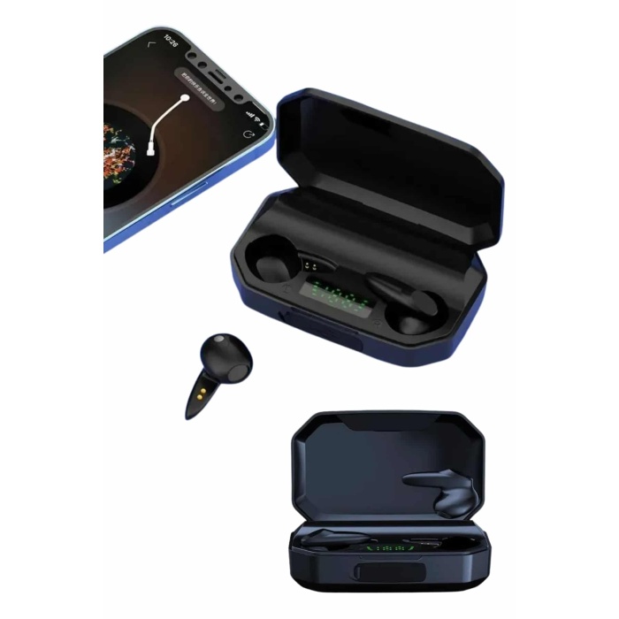 Yeni Nesil Android ve İOS Uyumlu Siyah Profesyonel Oyuncu Kulaklığı -