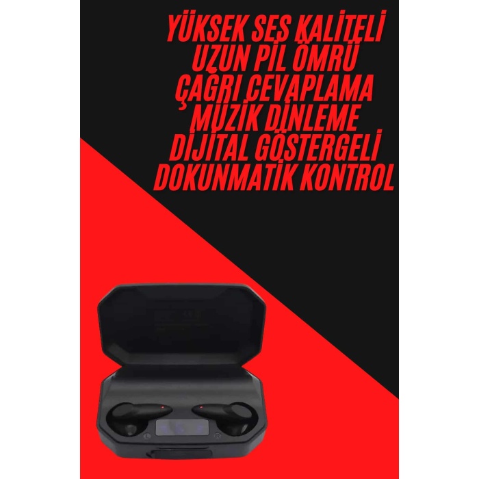 Siyah Profesyonel Gaming Kulaklık HD Mikrofonlu Çağrı Cevaplayabilen -