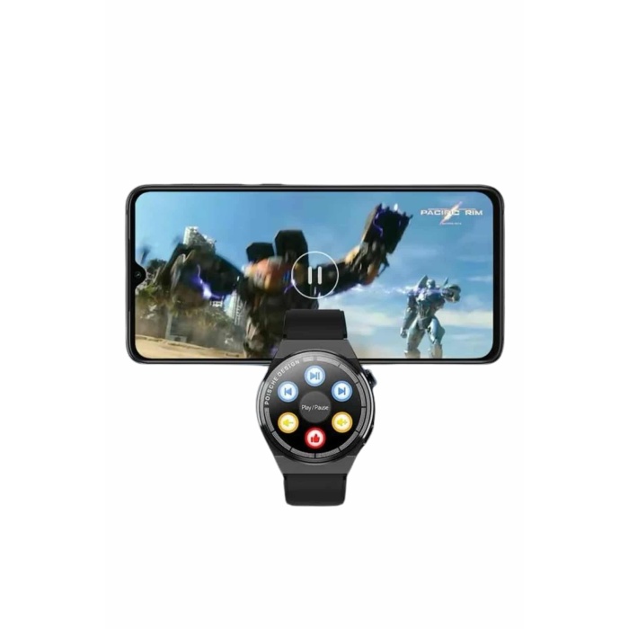 Çoklu Kordon Hediyeli Akıllı Saat Çağrı Cevaplama Müzik Dinleme Dokunmatik Ekran -