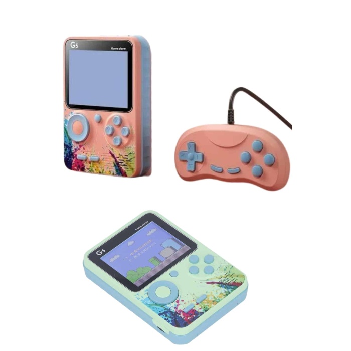 3.5 İnç Klasik Retro LCD Ekran 500 Oyunlu Oyun Konsolu Taşınabilir -