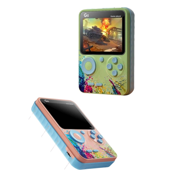 3.5 İnç Klasik Retro LCD Ekran 500 Oyunlu Oyun Konsolu Taşınabilir -